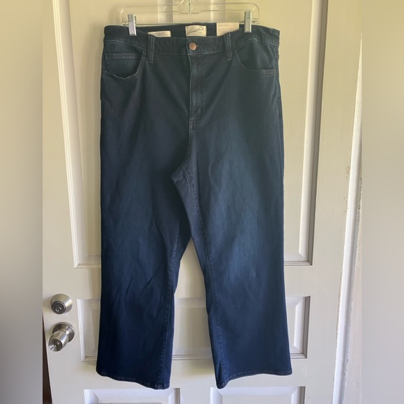 Universal Thread Dark Wash Ankle Bootcut Jeans Size 17 New With Tags - Picture 3 of 11